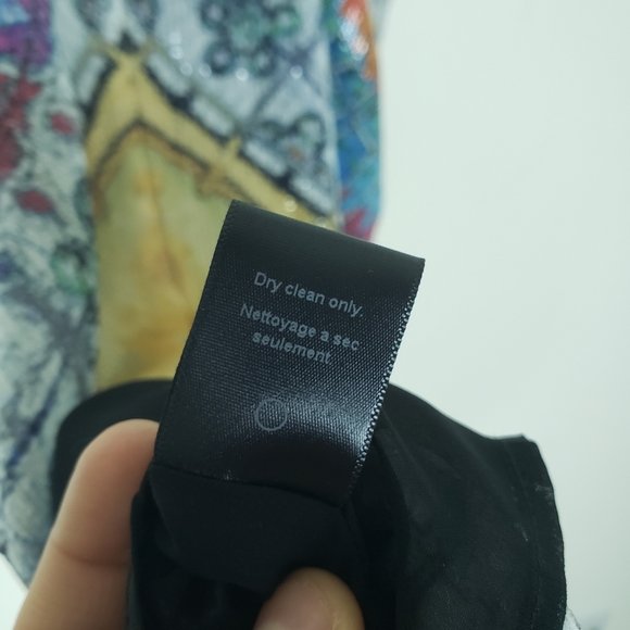 Clover Canyon Abstract Sequin Spaghetti Strap Top - Picture 8 of 8